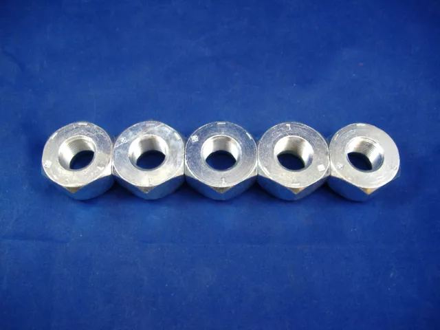 M813 M809 M54 5 Ton Set Of 5 Left Hand Front Lug Nuts Rockwell Axles M923 M939