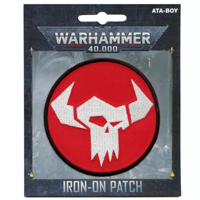 Warhammer 40000 Iron On Embroidered Patch Ata-boy 10854