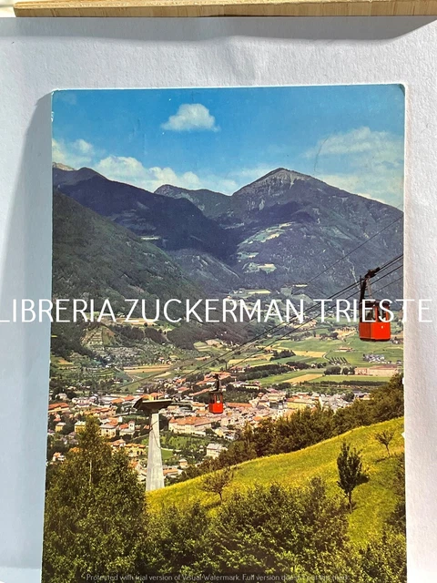 FUNIVIA DELLA PLOSE Verso Bressanone 1971 Cartolina EUR 8,90 PicClick IT