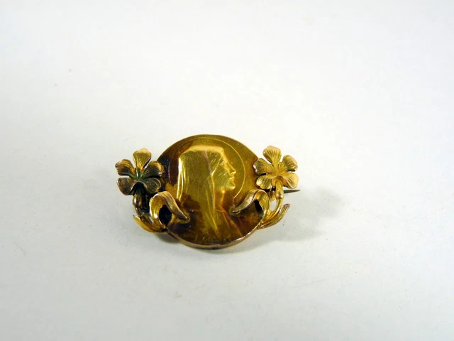 Broche Ancienne Jeanne D'Arc - Lot 83, Occasion, Bijou Vintage Ou De Collection
