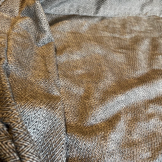 NEW ORVIS tag  Bolster Dog Bed Cover Only large Toughchew Chevron 3