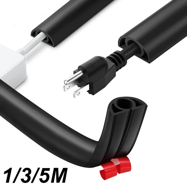 Protect and Conceal Cables with the PVC Flexible Cable Duct Available in 1/3/5M