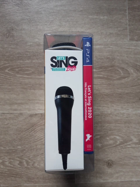 Let's Sing 2020 PS4 + 2 micros NEUFS 3