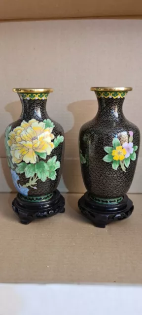 Vasetti in Cloisonne originale.
