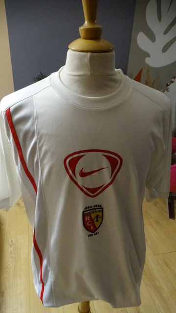 Maillot De Foot Vintage RC Lens - Marque Shoot Meccano - Neuf Sous Blister - Pièce Rare