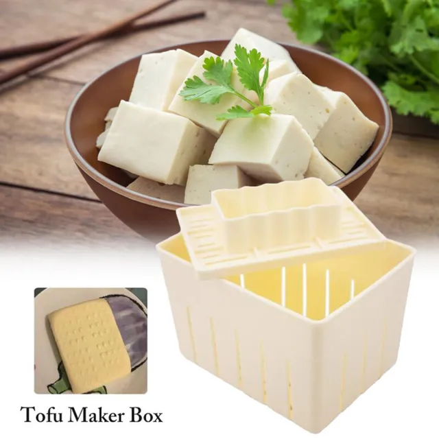 DIY Plastic Homemade Tofu Maker Press Mold Kit Tofu Making Machine Set Pre_ga