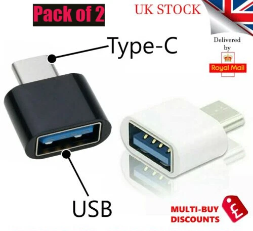Type C to USB Adapter 3.0 USB-C 3.1 Male OTG A Female Data Connector Converter