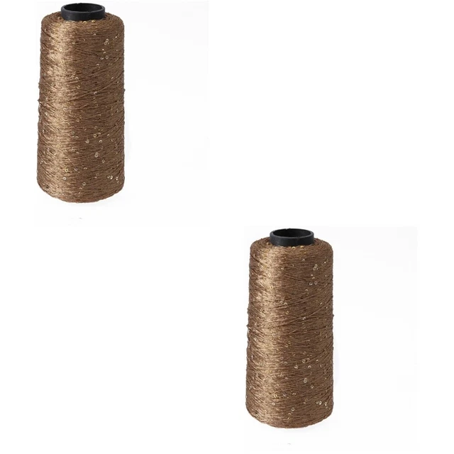 2 Pack Pelotes De Laine À Tricoter Bonbons Fil Kit Fabrication Fils