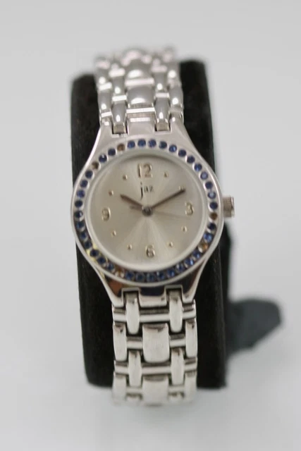 Montre Bracelet Jaz Vintage Quartz - Boîtier 25mm Acier Plaqué Or - Référence F12 - Occasion