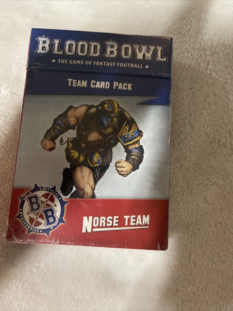 Blood Bowl Norse Team Card Pack GW 200-78 NIB