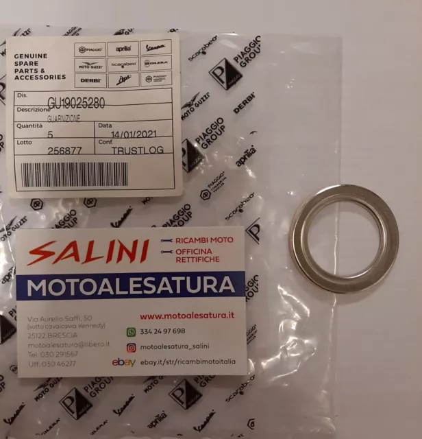 guarnizione scarico MOTO GUZZI V35 V50 V65 V75 V7 Nevada Breva - GU19025280