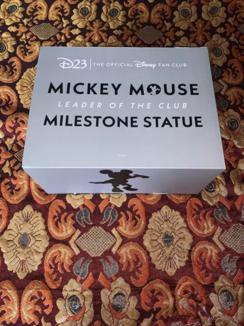 Disney 2023 Mickey Mouse "Leader Of The Club" Milestone Statue