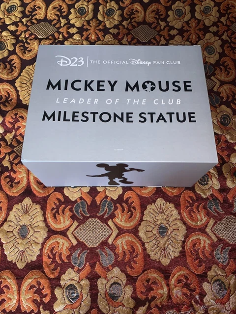 Disney 2023 Mickey Mouse "Leader Of The Club" Milestone Statue