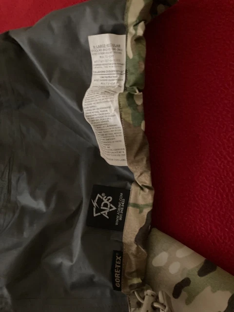 Multicam Goretex Jacket Extreme Cold/Wet Weather GEN III L6 ECWCS ADS XL-Reg OCP 6