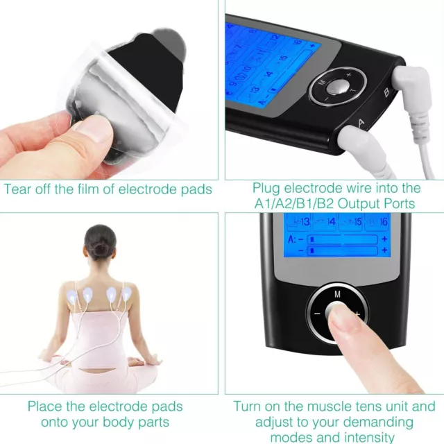 Stimulateur musculaire massage corporel soulagement la douleur d'impulsion 3