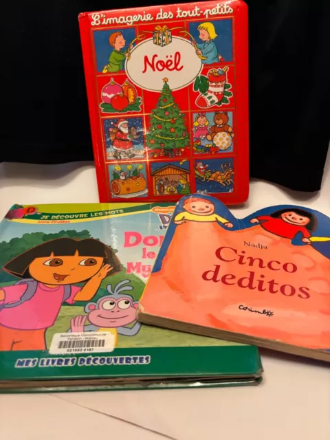 Lot de livres pour petit enfant 3