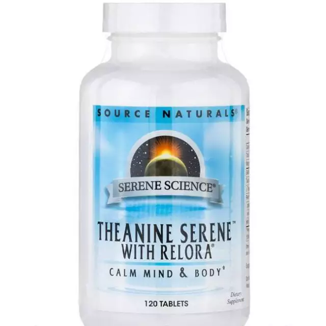 Source Naturals Serene Science Theanine Serene with Relora 120 Tabs