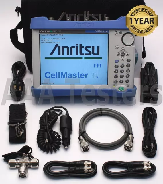 Anritsu Cella Master MT8212E Base Stazione Analizzatore W/ Opts : 21/31/541/