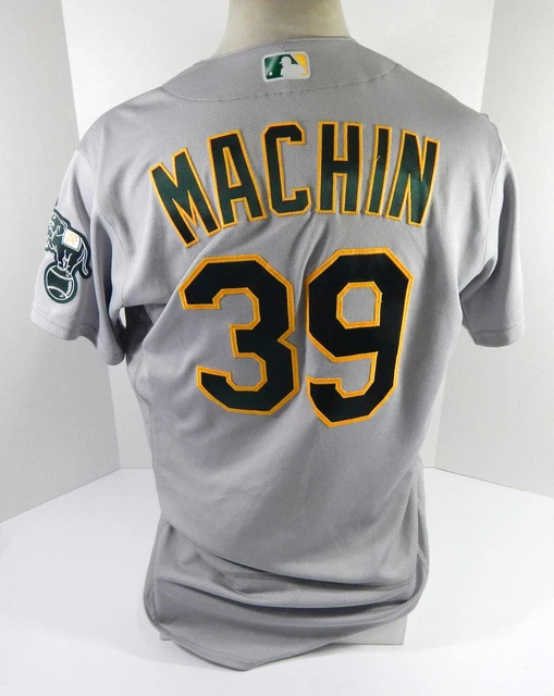 2019 Oakland Athletics Darren Bush #51 Game Issued Kelly Green Jersey 150 PS P