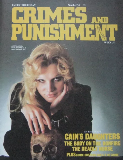 Crimes and Punishment magazine Issue 74 - Cain's Daughters, Deadly Nurse