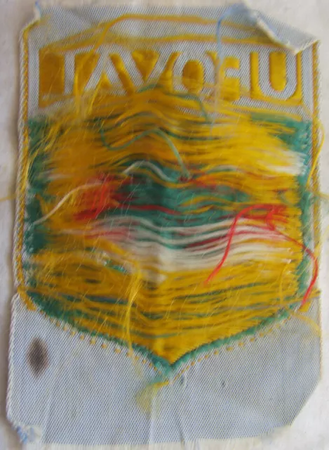 SK2048 - PATCH TISSU SKI MONTAGNE UFOVAL Fédération des Oeuvres Laïques 2