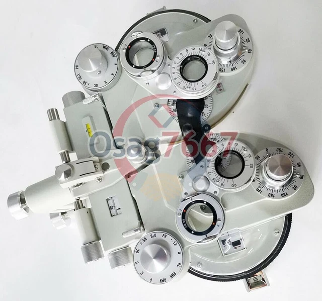 one Minus Manual Phoropter Vision Tester Optometry Refractor Creamy White Color