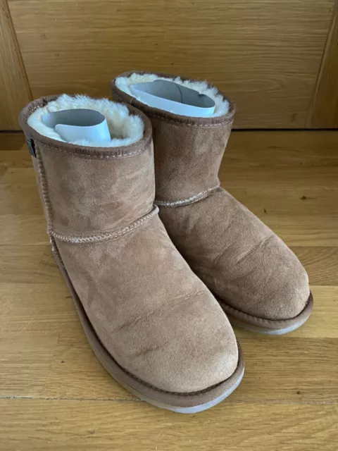 Emu Australia Women’s Stinger Chestnut Boots,UK 8,Worn Once