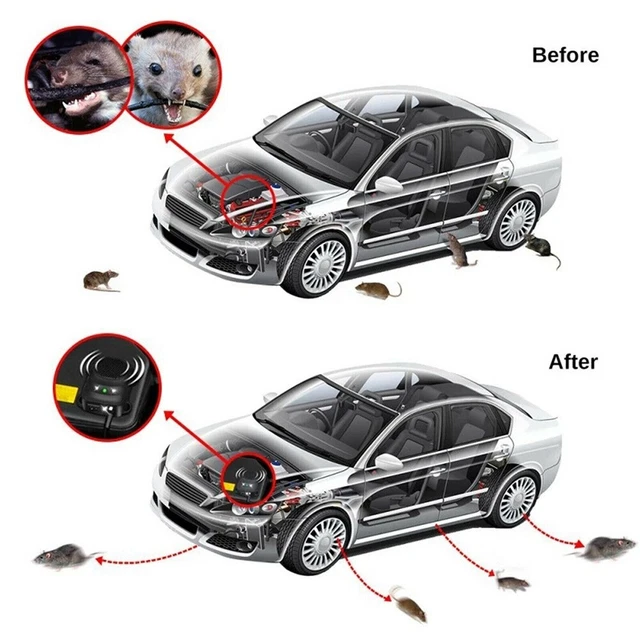 Moteur Intérieur Souris Réflecteur Carré Ultrason 5-40 Ma Accessoires Auto