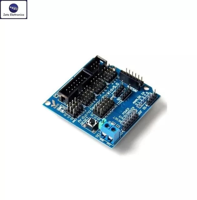 MODULO SCHEDA ESPANSIONE Sensori Per Arduino Uno R3 V5.0 Arduino Sensor  Shield EUR 2,99 - PicClick IT