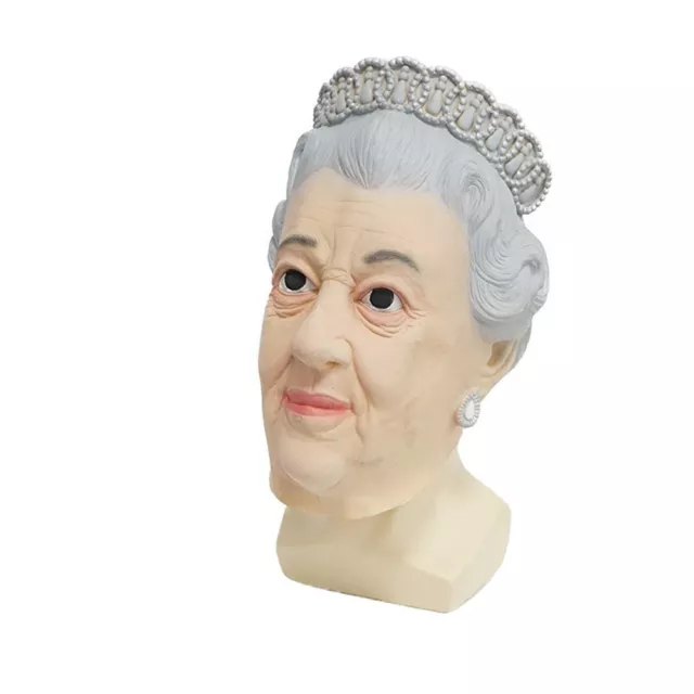 Jubilee Party Elizabeth Royal Masks Queen of England Funny Mask Party Props