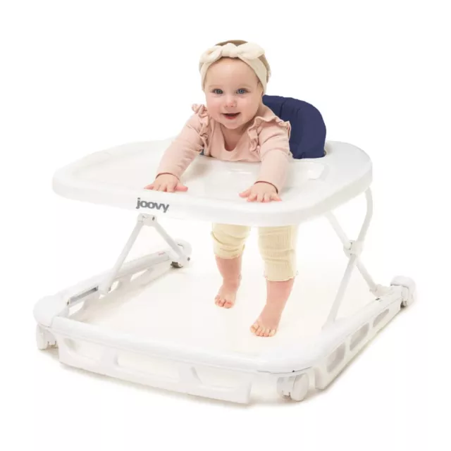 Joovy Spoon B Baby Walker & Activity Center Featuring Super-Sized Tray with Dish
