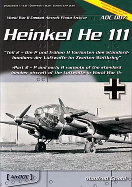 AirDOC ADC 7: Heinkel He 111 (P&H) Bomber der Luftwaffe Flugzeug-Modellbau-Buch