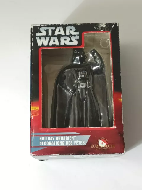 Star Wars Kurt S. Adler Christmas Ornament Darth Vader New Open Box
