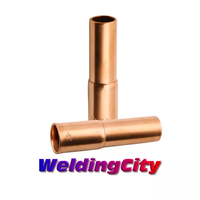 WeldingCity® 2-pk MIG Welding Gun Nozzle 22-62 5/8" for Tweco Lincoln 200A-400A
