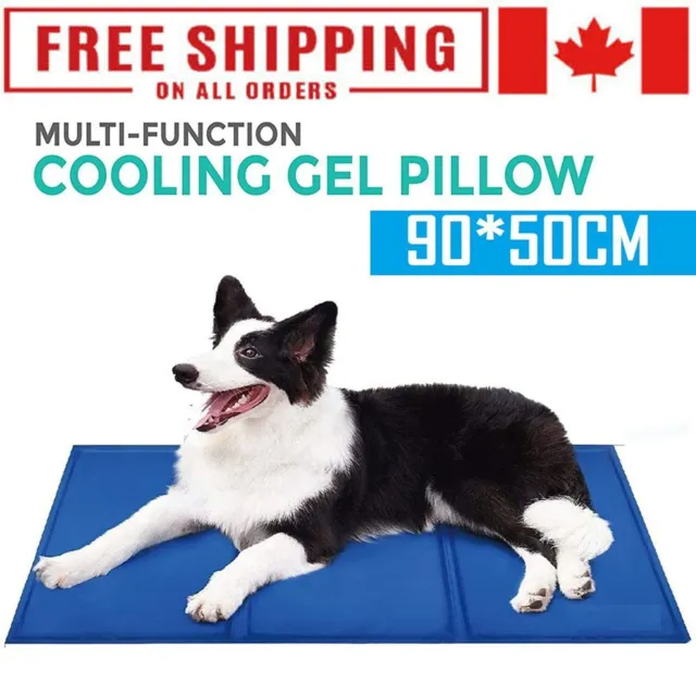 Pet Cool Gel Safe Non Toxic Mat Pet Bed Non-Toxic Cooling Dog Summer Pad