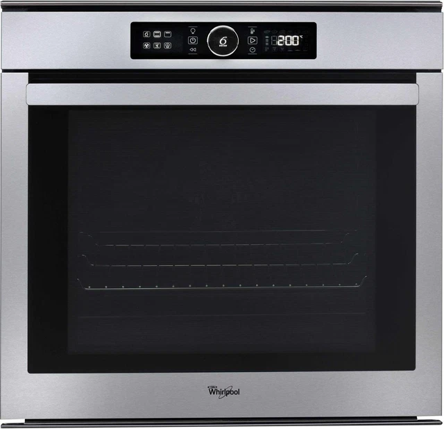 whirlpool four multifonction 73l 60cm a+ pyrolyse inox akzm8530ix