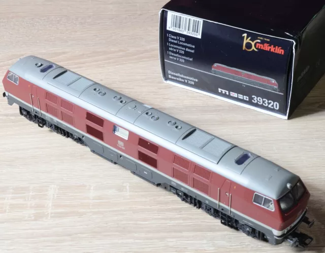 Märklin 39320 Locomotive V320 DB/Mfx-Dig + DCC Numérique + Top-Sound / comme