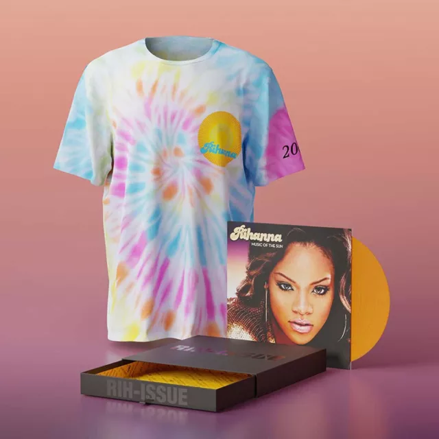 Rihanna Music Of The Sun - RIH-ISSUE  vinyle boxset ltd edition Yellow Opaque