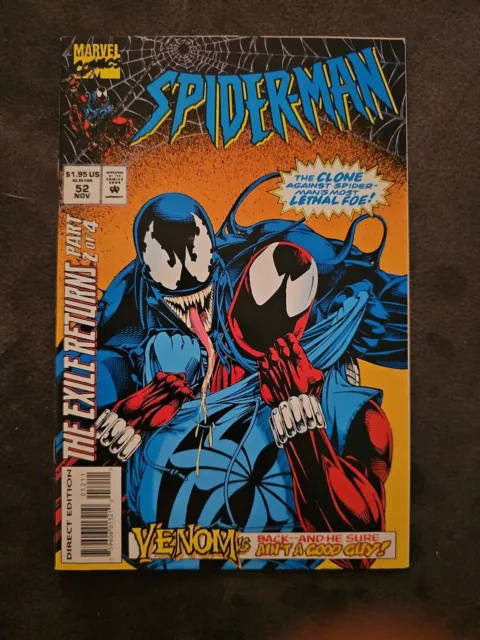 SPIDER-MAN Vol. 1 #52 November 1994 US MARVEL Comics - Ben Reilly