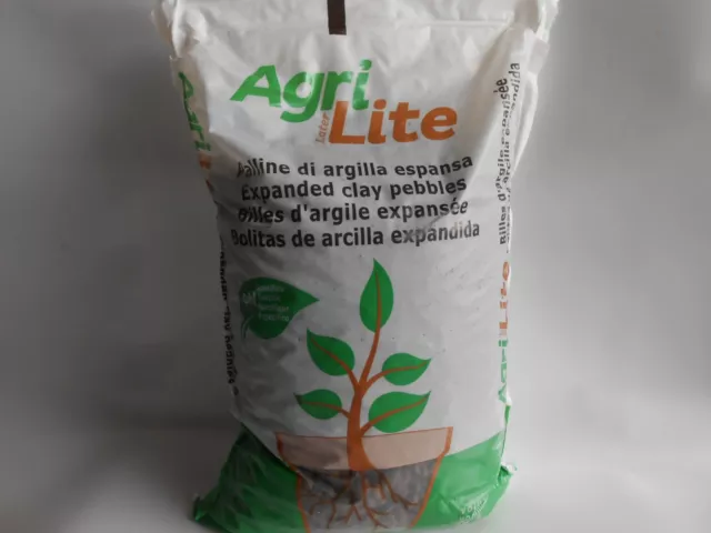 ARGILLA ESPANSA PER fioriere piante vasi per giardinaggio Agrilaterlite 10  LT. EUR 4,99 - PicClick IT
