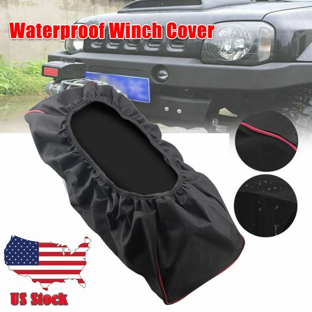 600D Waterproof Soft Winch Dust Capstan Cover 8000-17500 lbs Trailer SUV RV USA 600D Waterproof Soft Winch Dust Capstan Cover 8000-17500 lbs Trailer SUV RV USA