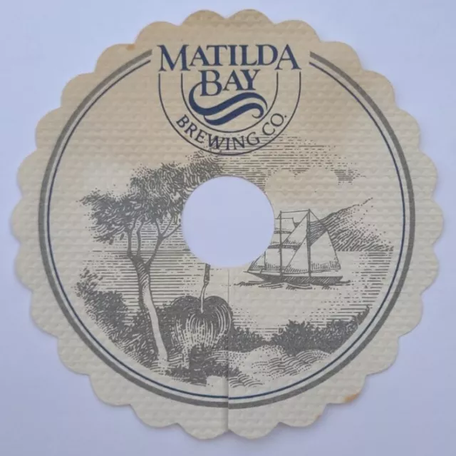 Vintage/Retro - Bar/Beer/Drink Coaster - Matilda Bay Brewing Co. - 1970/80s