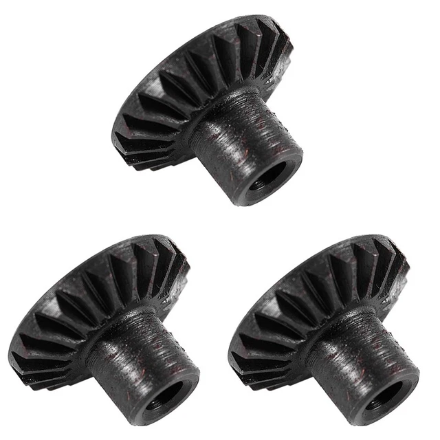 3x RC Auto Parte Metallo Upgrade Metallo Anteriore e Asse ZahnweD4N8