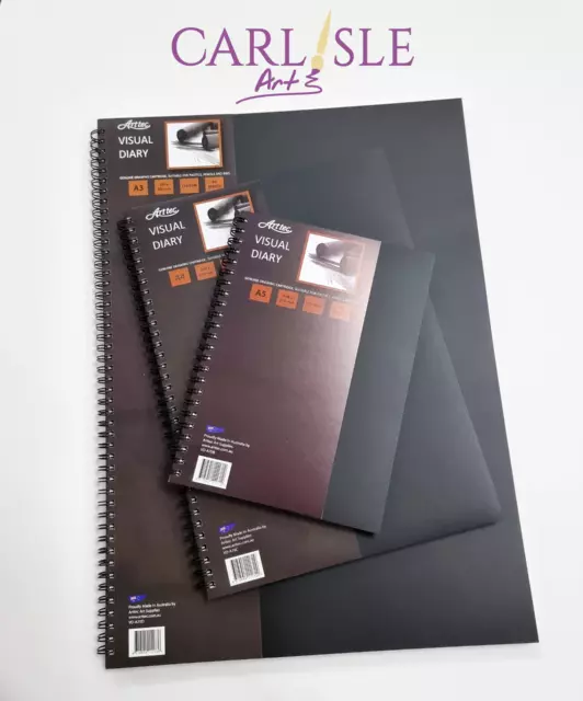 Arttec Premium Visual Diary 110gsm - Choose your Size