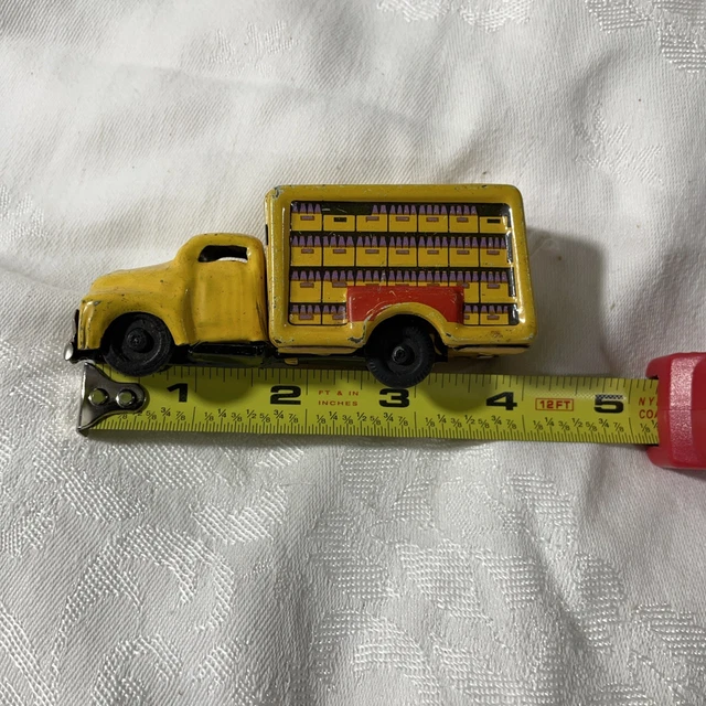 Jouet VW Pick-up à Friction En Tôle – Tin Wind-up – Vintage – Occasion