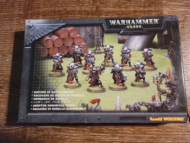 WH40k Adepta Sororitas - Sisters of Battle Squad x10 - Metal