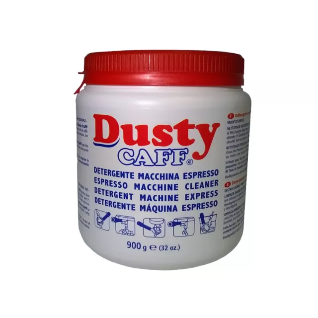1 BARATTOLO DUSTY - prodotto pulizia gruppi macchine caffè espresso bar