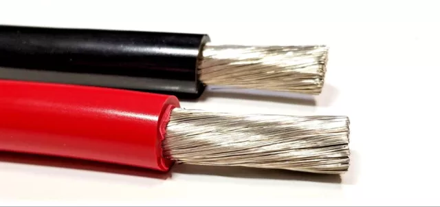 1/0 AWG Gauge Tinned Copper Battery Cable Power Wire Car, Marine, Inverter, RV 3