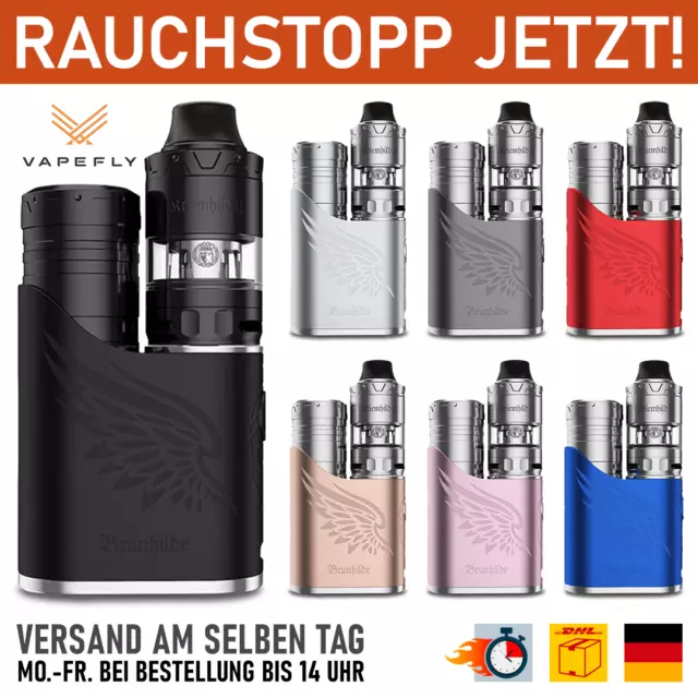 Vapefly Brunhilde SBS 100 W Kit E-Zigaretten Starter Set Kriemhild 2 Verdampfer