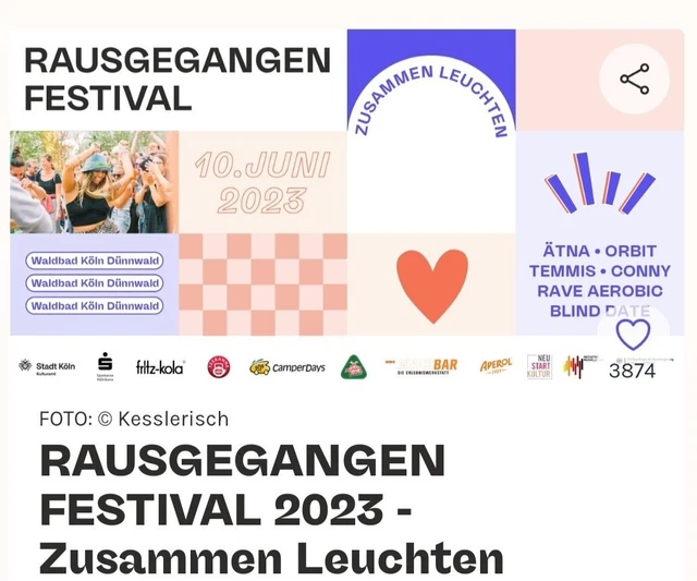 Tickets Rausgegangen Festival Direkt Aufs Handy
